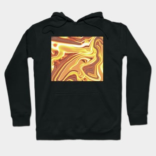 Sunset Marble Liquid Waves colors grading pattern Hoodie